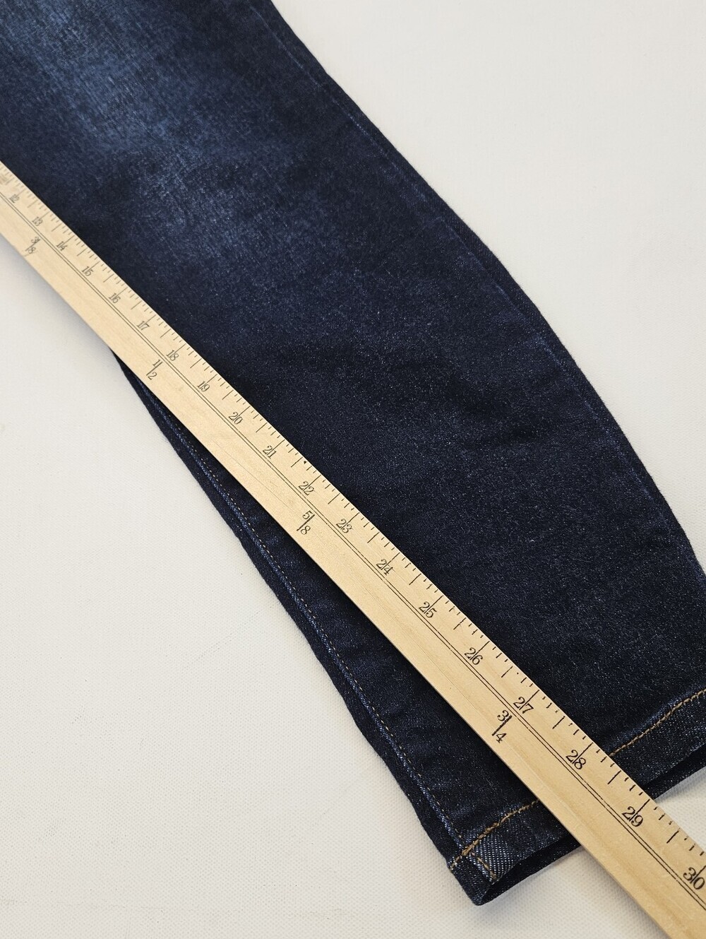 Judy Blue Los Angeles Jeans Skinny Fit 14W Dark Blue Navy Denim - Picture 7 of 10